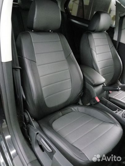 Авточехлы из экокожи Skoda Superb 2 от Автопилот