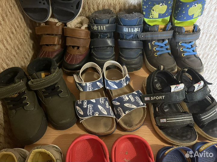 Вещи пакетом на мальчика обувь на 2/3 года