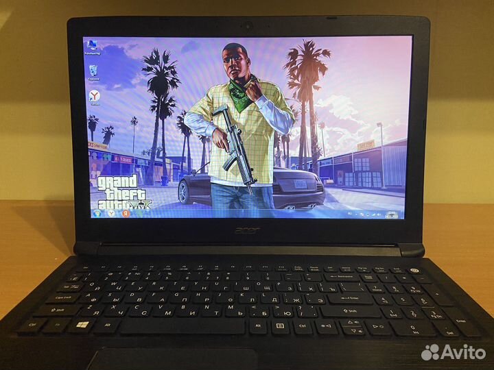Мощный Ноутбук Acer 4ядра/4gb/500gb