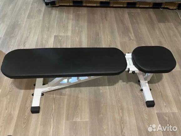 Скамья силовая для жима до 350 кг наклонная новая
