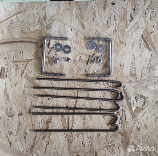 Маркиза автомобильная / 3 стенки / оранжевая