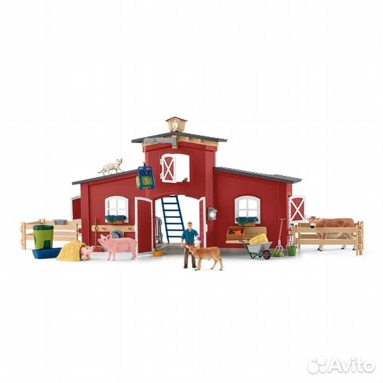 Schleich Farm World 42606 – Красный амбар