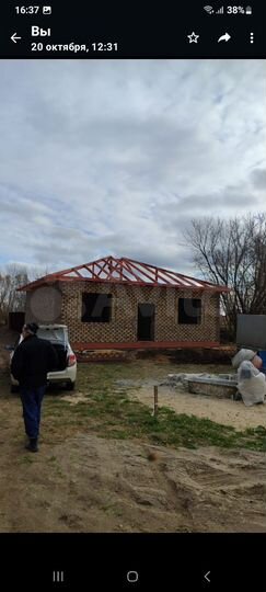 Коттедж 90 м² на участке 10 сот.