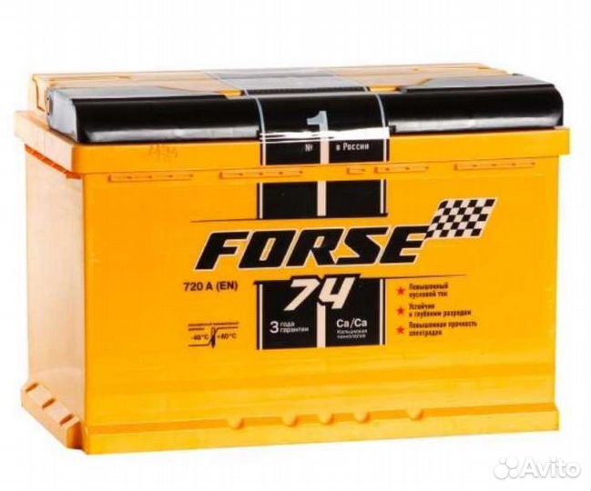 Аккумулятор Forse 12V 720A 74Aч