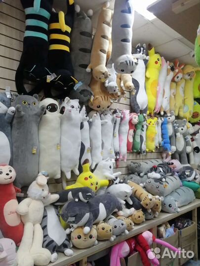 Кот Батон, авокадо, акула, единорог, стич и др