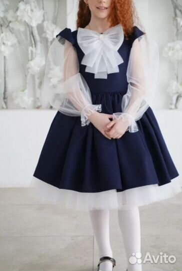 Школьное платье праздничное