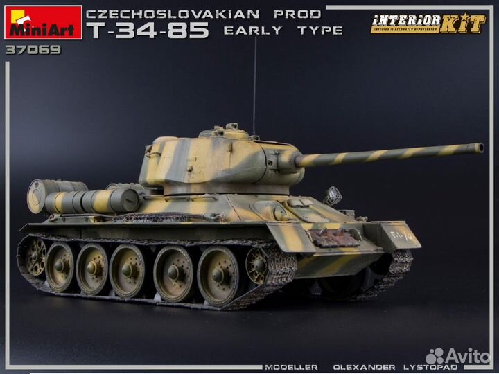 MA37069 Танк Т-34/85 чехословацкого производства