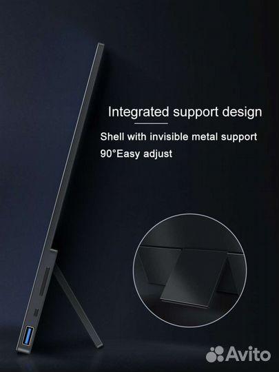 Сенсорный портативный монитор