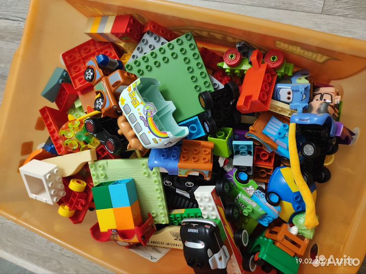 Конструктор lego дупло Тачки