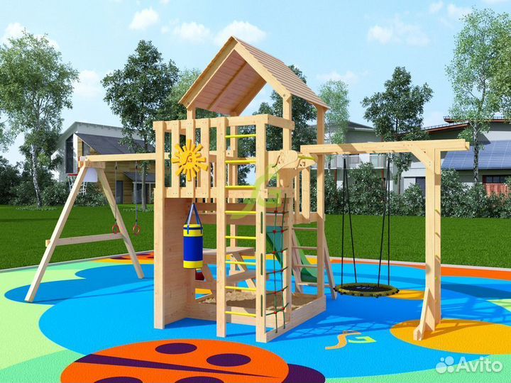 Детская игровая площадка IgraGrad Крафт Pro 2