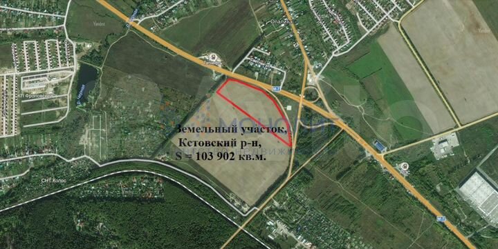 Участок 10,4 га (ИЖС)