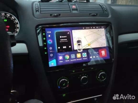 Штатная магнитола teyes cc3 Skoda Octavia A5