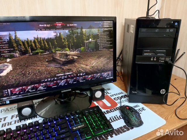 Бюджетный игровой пк комплект купить в Орске | Электроника | Авито