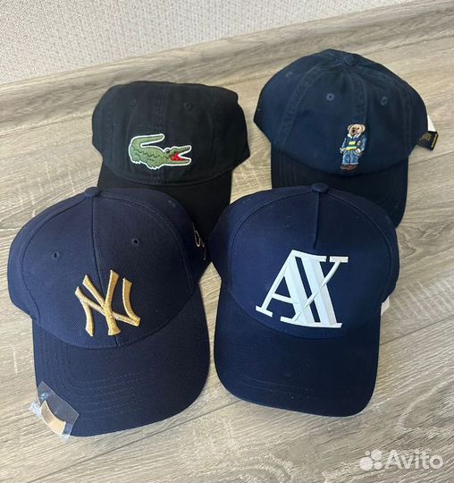 Кепки New era Polo Lacoste Armani