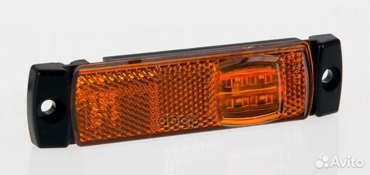 Фонарь габаритный желтый кабель 2*0,75мм FT018Z