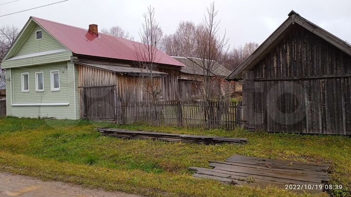 Дом 34 м² на участке 50 сот.