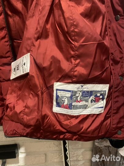 Куртка зимняя с мехом TOM tailor женская