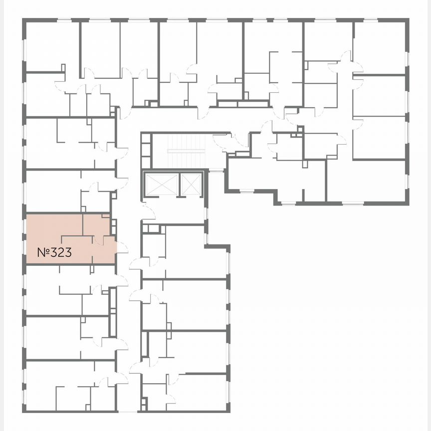 Апартаменты-студия, 26,9 м², 6/17 эт.