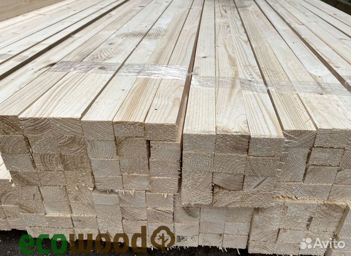 Брусок сухой строганный