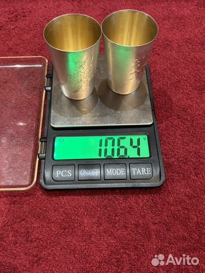 Серебряные стопки 875