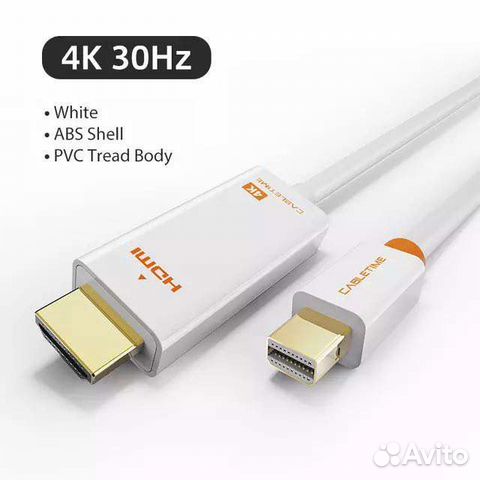 Кабель hdmi-Mini DisplayPort
