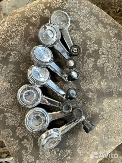 Ручки стеклоподъемников ваз хром