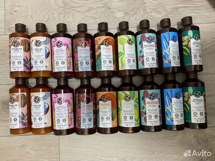 Гель для душа и молочко ив Роше 400мл