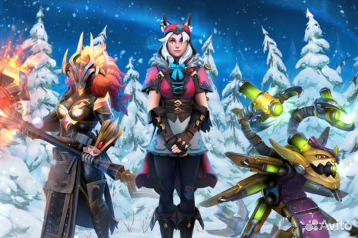 Сэты Dota 2 Winter 2024 Heroes Hoard (Холодрыжеств