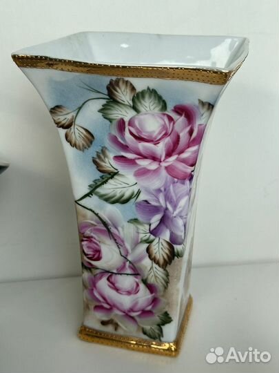 Вазы- корзинки Фарфор