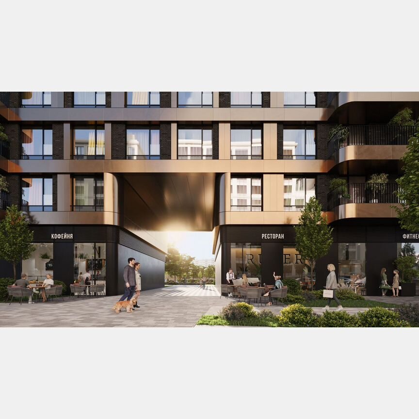 2-к. квартира, 78,2 м², 15/17 эт.