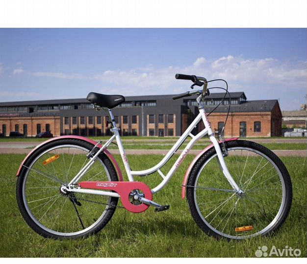 Велосипед взрослый женский с корзиной