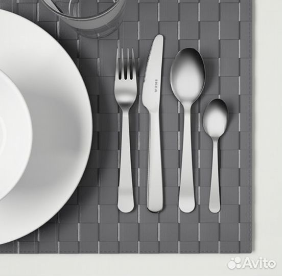 IKEA столовые приборы икеа седлиг 24 предмета