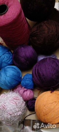 Пряжа шерсти и камвольная шерсть