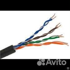 Витая пара UTP 5e 4x2x0,52, медь уличная