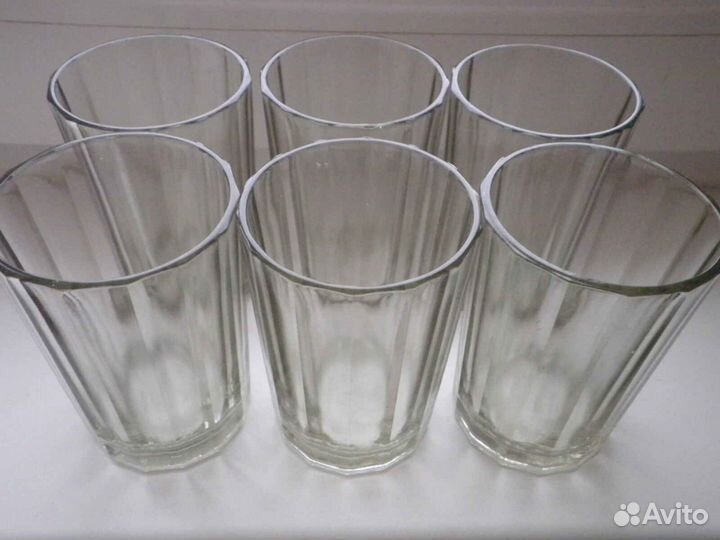 Стаканы граненые СССР 14 граней
