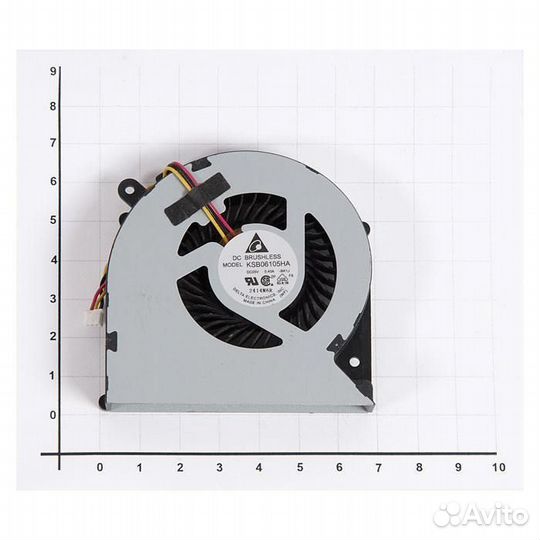 Вентилятор (кулер) для ноутбука Toshiba Satellite