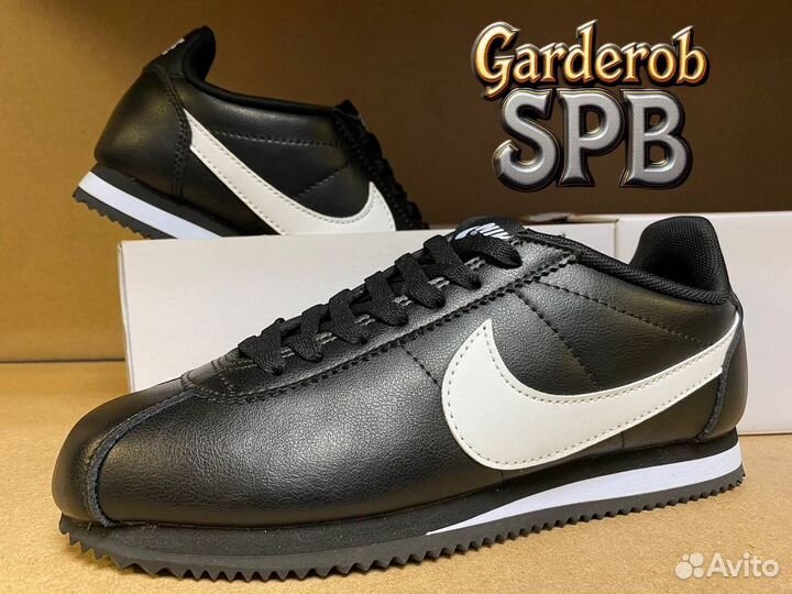 Кросслвки мужские Nike cortez classic кожаные