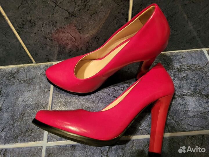 Туфли красные