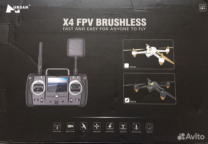 Квадрокоптер Hubsan H501S Pro