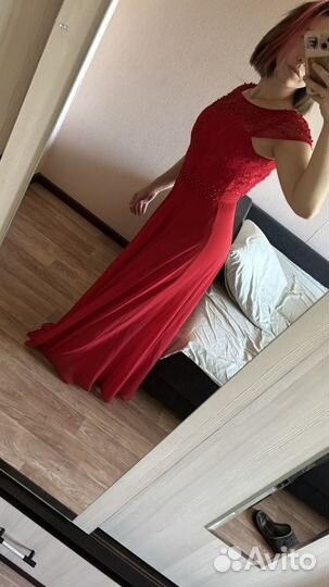 Вечернее платье в пол