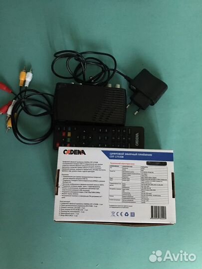 TV приставка cadena CDT-1753SB