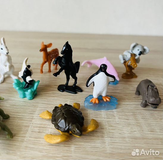 Игрушки из киндера коллекция Животные