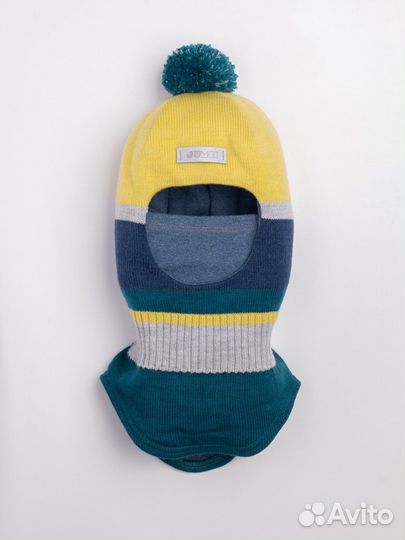 Шапка-шлем зимняя с забралом Jumbi новая 47-49
