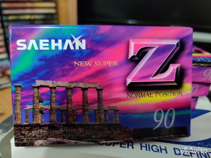 Аудиокассета новая Saehan - Samsung