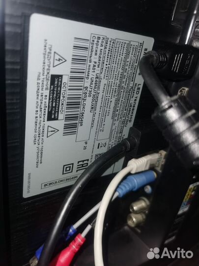 Телевизор Samsung ue49nu7300u разбор