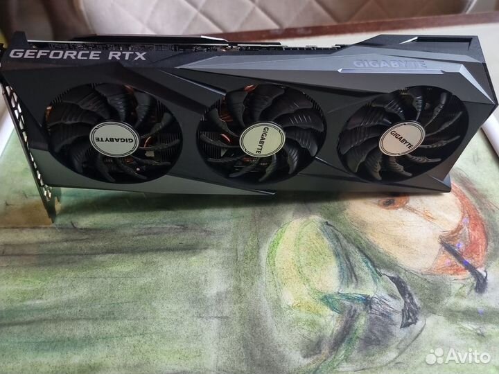 Видеокарта rtx 3060ti 8гб gigabyte gaming ocrev.3