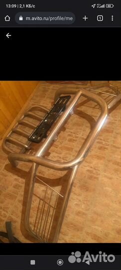 Кенгурятник Nissan Pathfinder R51