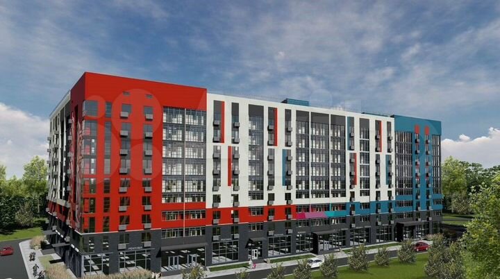 2-к. квартира, 58,8 м², 2/9 эт.