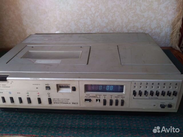 Видеомагнитофон электроника вм 12