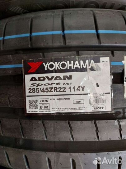 Yokohama Advan Sport V107 325/40 R22 и 285/45 R22